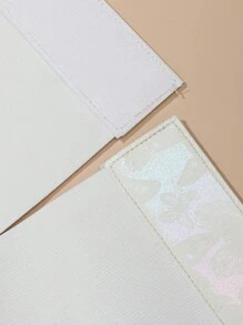 ROMWE Kawaii 1pc Butterfly Shaped Waist Belt - White - View 3