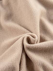 少女字母印花t恤,外套和褲子3入組