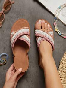 SHUZIA Women'S Flat Sandals - Pink - View 2