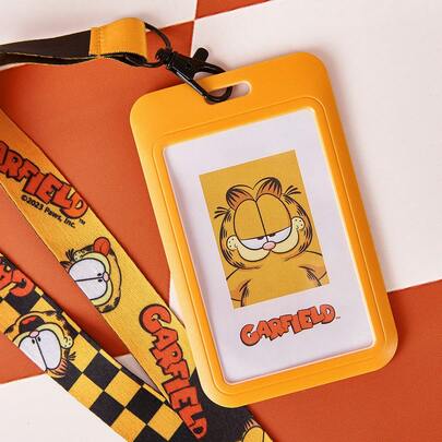 GARFIELD | SHEIN 1pc Cartoon Graphic Card Holder
