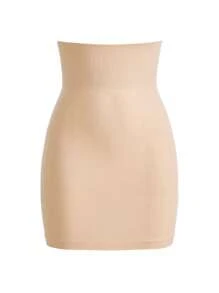 SHEIN Shape Falda faja de talle alto control de barriga levantamiento de glúteos