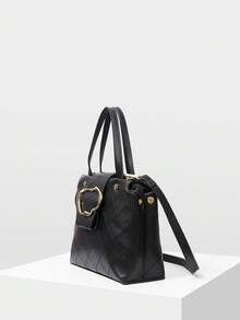 MOTF PREMIUM GREEN LADIES' HANDBAG SUITABLE FOR DAILY USE - Black - View 3