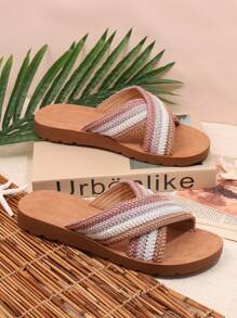 SHUZIA Women'S Flat Sandals - Pink - View 1