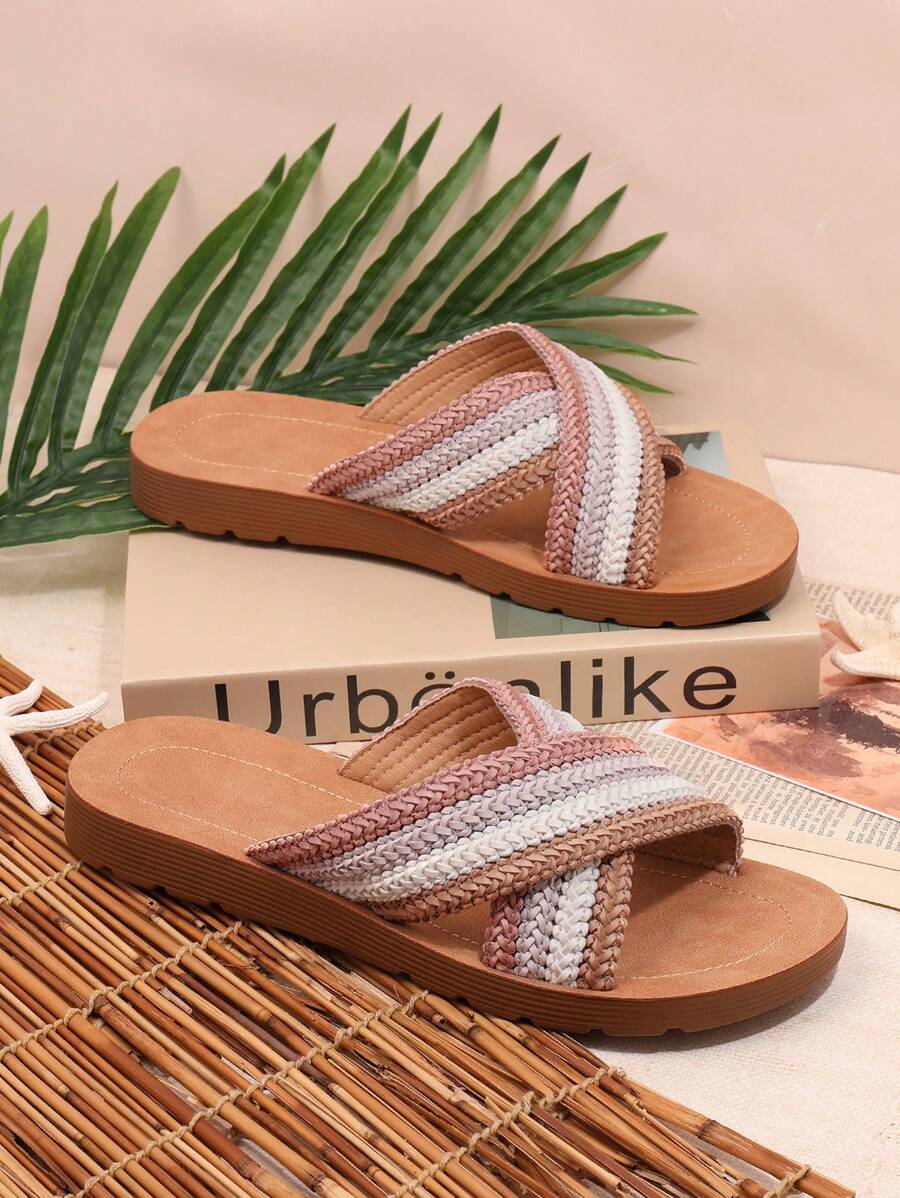 SHUZIA Women'S Flat Sandals - Pink - View 1