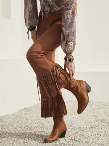 Bohemela Eo đàn hồi Viền rìa Chất rắn Quần - Lạc đà - Xem 3