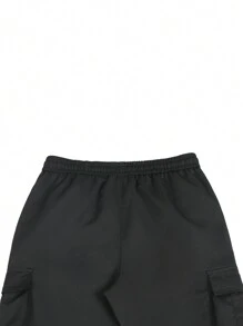 Manfinity LEGND Loose Fit Men's Cargo Pocket Cuffed Pants