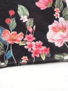 Floral Bedrucktes Kimono Für Jugendliche Mädchen Zum Tragen Im Urlaub Oder Am Strand