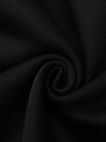 Manfinity Homme Loose Men's Letter Printed Turndown Collar Jacket - Multicolor - View 4