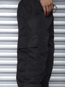 女性褲子 - 黑色 - 查看 7