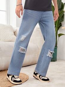 Teen Boy Distressed Jeans