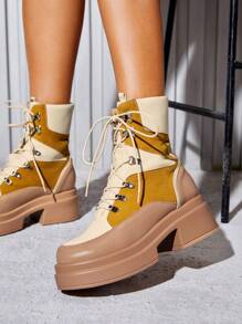 1雙時尚靴子 - 黃色 - 查看 4