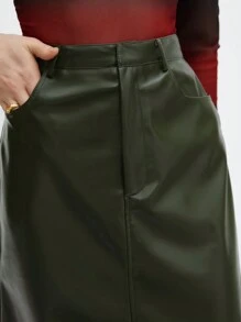 Maija 女士高開叉長裙