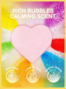 Heartbeat Rose Bath Bomb-100g - Multicolor - View 4