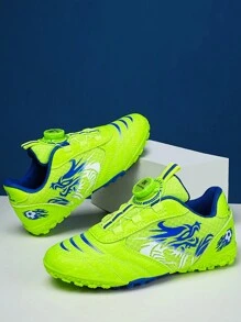 兒童防滑足球鞋,tf Ag足球鞋,結實耐用,扭轉式鞋帶設計