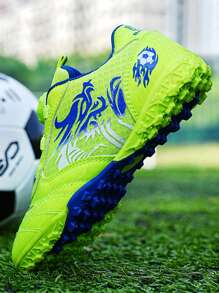 兒童防滑足球鞋,tf Ag足球鞋,結實耐用,扭轉式鞋帶設計