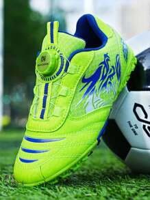 兒童防滑足球鞋,tf Ag足球鞋,結實耐用,扭轉式鞋帶設計