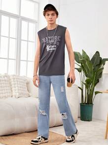 Teen Boy Distressed Jeans