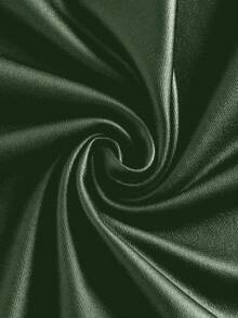 SHEIN LUNE Quần lót nhiệt da PU cỡ lớn - xanh quân đội - Xem 3