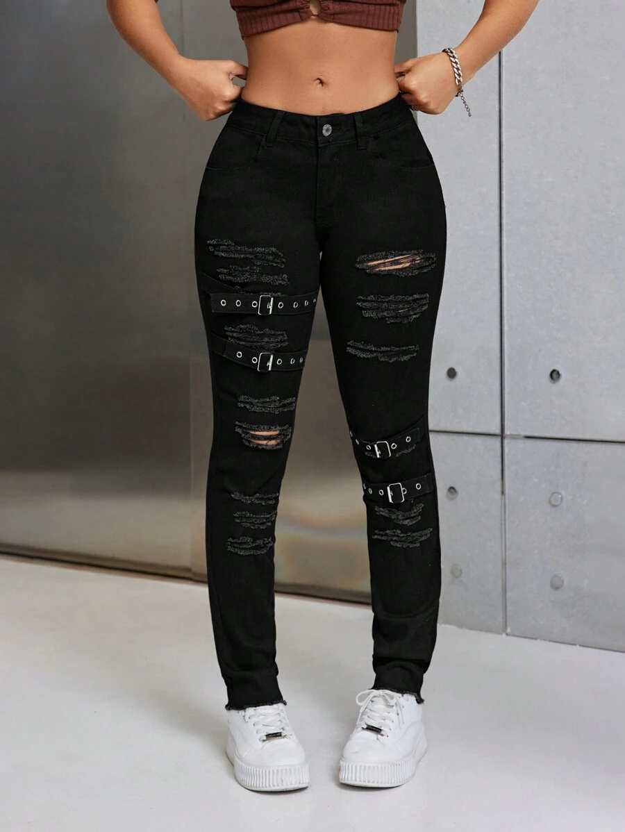 Women's Ripped Jeans