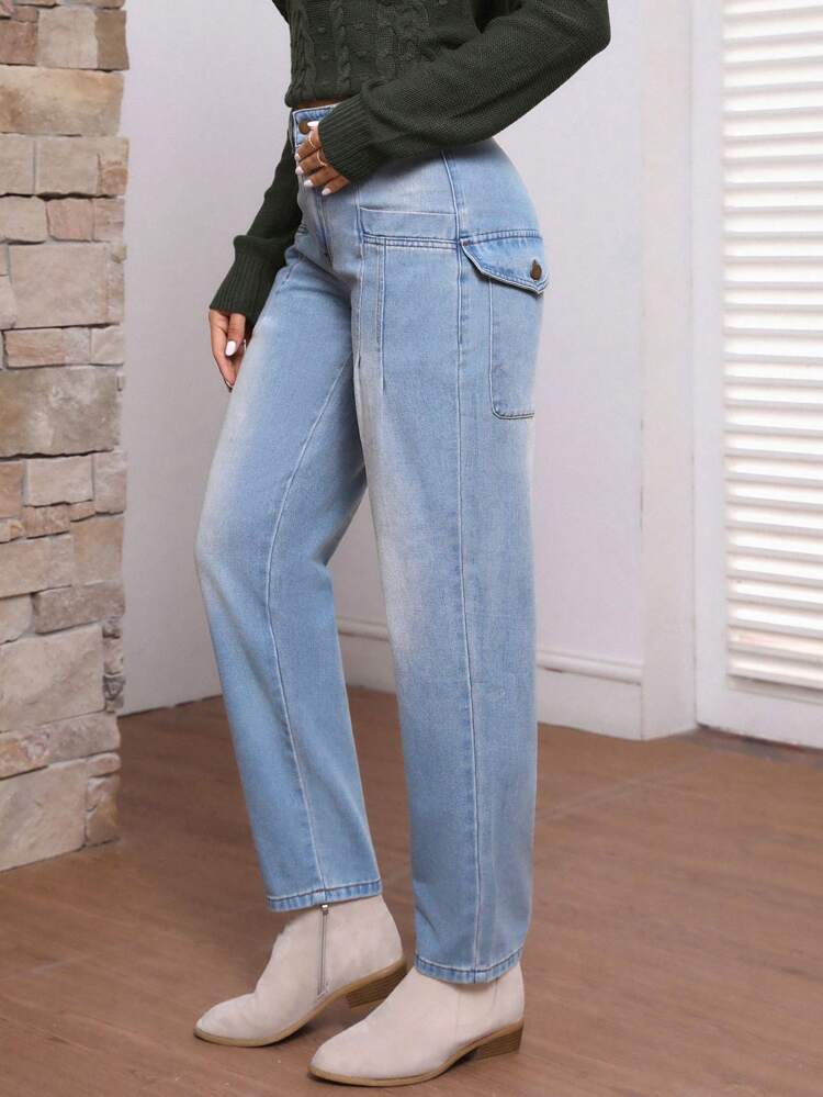 Ladies' Straight Leg Jeans