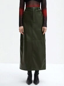 Maija 女士高開叉長裙