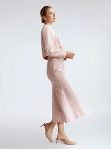 MOTF PREMIUM 純色尖頭拖鞋 - 杏色 - 查看 9