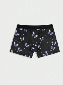 Men'S Butterfly Printed Boxer Briefs - Multicolor - View 2