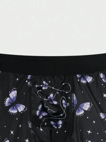 Men'S Butterfly Printed Boxer Briefs - Multicolor - View 3