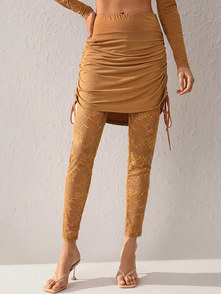 Designer Boho Bohemian Women's Lace Pants, For Holiday, Vacation, Spring, Festival, Ibiza Fits