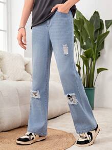 Teen Boy Distressed Jeans