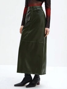 Maija 女士高開叉長裙