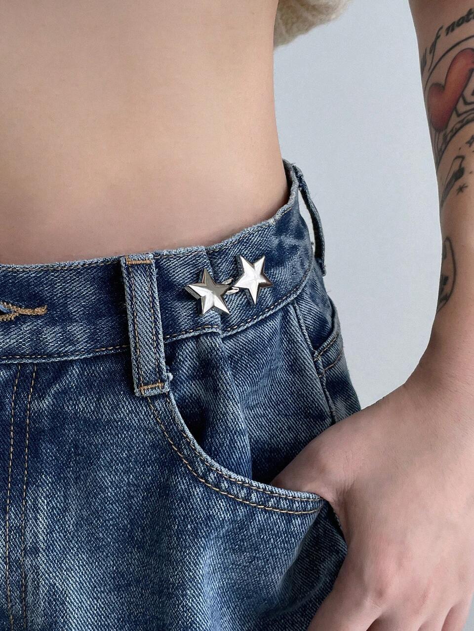 Star Shaped Button