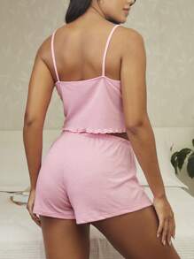 NỮ Đồ ngủ Bộ - Hồng - Xem 3