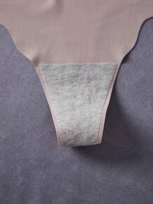 3pcs/Set Seamless Ice Silk Thong Underwear - Multicolor - View 5