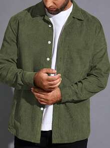 Camisas  para hombre - Verde militar - Ver 1
