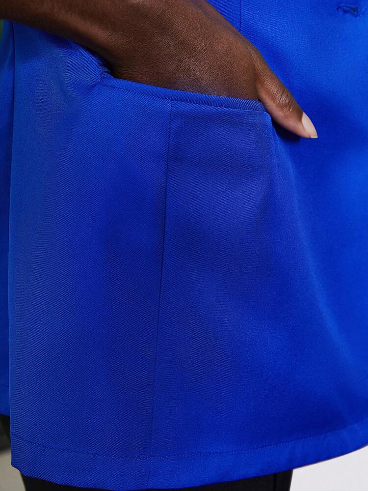 Women's Solid Color Lapel Blazer