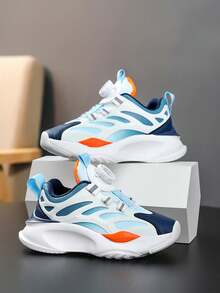 高端旋轉按鈕設計時尚運動鞋 - 彩色 - 查看 3