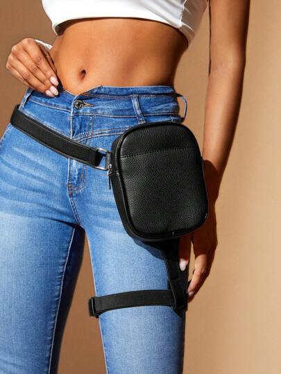 Womens Leg Bag SHEIN SXY Fashion INS Hot Stylish Women Waist Leg