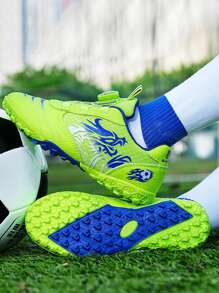 兒童防滑足球鞋,tf Ag足球鞋,結實耐用,扭轉式鞋帶設計
