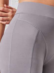 Teenage Girls' Sports Running Shorts - Grey - View 3