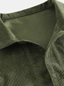 Camisas  para hombre - Verde militar - Ver 3