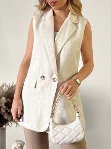 SHEIN LUNE Chaqueta De Traje Para Mujer