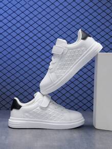 Zapatillas De Deporte Infantiles Casuales Y Cómodas, Bajos, Planos Y De Moda