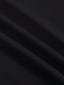 Men's Mushroom Printed Short Sleeve T-Shirt - Black - View 5