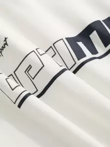 Dazy Plus Women Plus Loose-Fit Summer T-Shirt With Letter Graphic - Multicolor - View 3