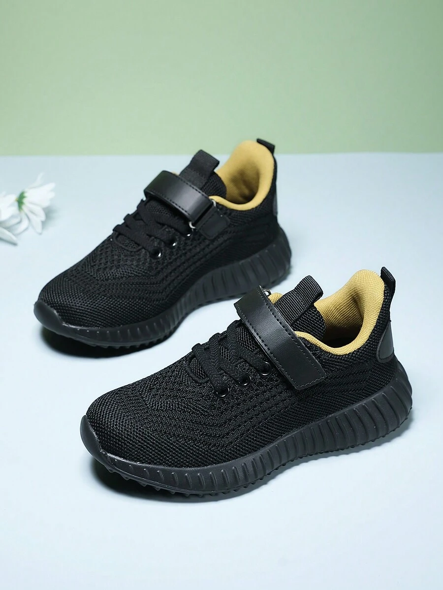 New Arrivals Children's Spring/Summer Fashionable Breathable Casual Sports Shoes - Black - View 1