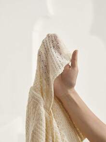 Bohemela 女式無袖連體褲,腰部綁帶款式 - 杏色 - 查看 8