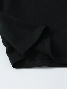 Men'S Spring/Summer New Arrival Astronaut & Space Planet Printed Home Wear Set - Black - View 5