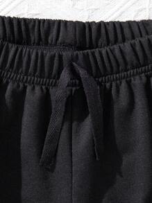 Teenage Boys' Solid Color Casual Shorts - Multicolor - View 3