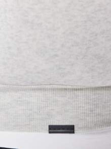 SUMWON 漏斗领连帽衫 - 灰色 - 查看 8